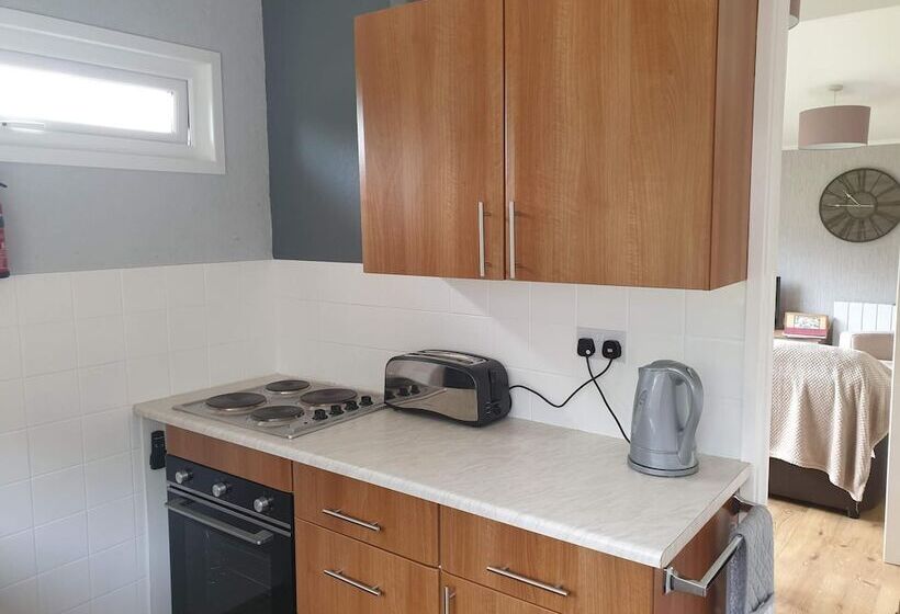 בית מלון כפרי Lovely Lodge Next To The Mansion House Llansteffan