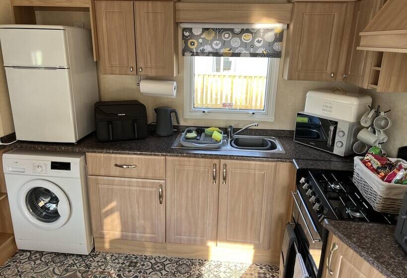 בית מלון כפרי Hornshole Hideaway Caravan Hawick