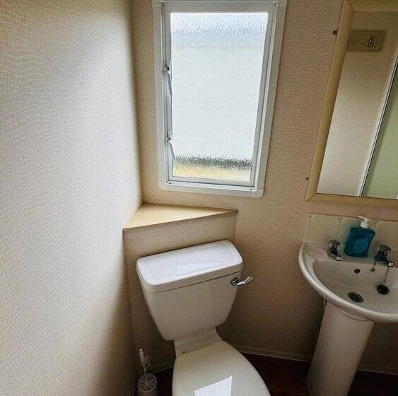 酒店 Seaside Charm Carvan In Leys Down On Sea