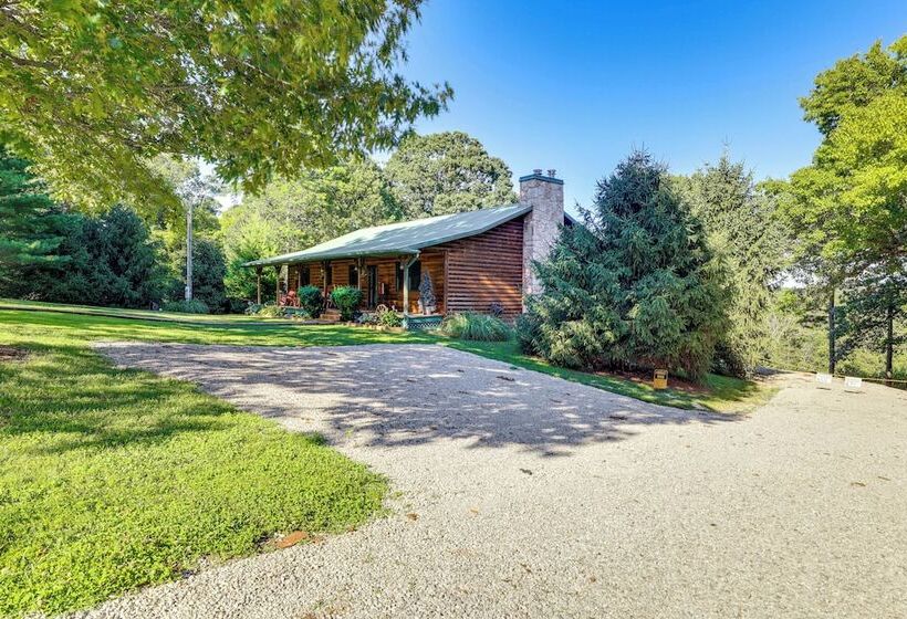 Just A Cast Away  Cassville Cabin W/ Covered Deck
