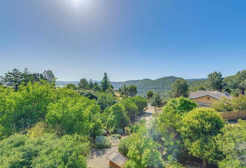 Kelseyville Home W/ Deck & Clear Lake Views!