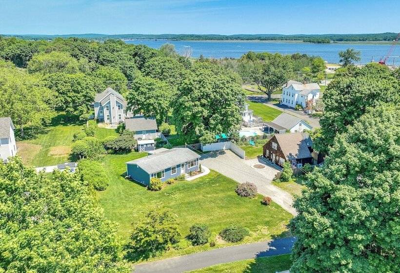 Old Saybrook Home W/ Screened Porch & Ocean View!
