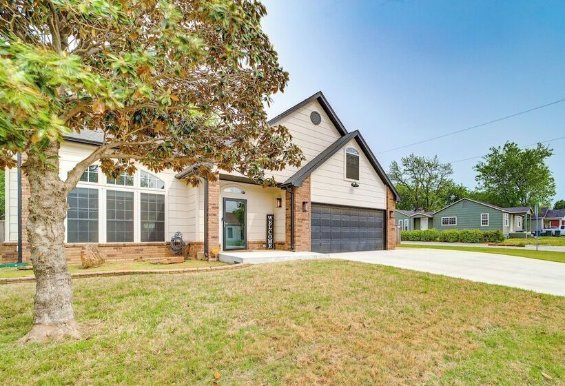 Peace & Tranquility  Home, 2 Mi To Downtown Tulsa