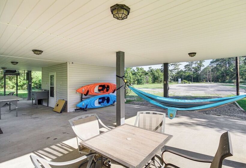 Pet Friendly Bay St Louis Home W/ Dock!