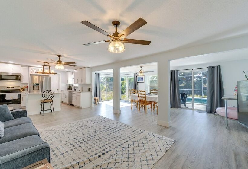 Port Charlotte Canal Front Home W/ Private Pool!