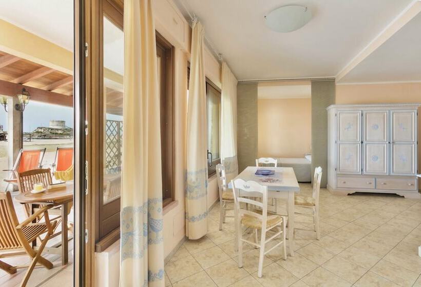 Residence With Private Beach In Bosa Marina Just 100 Meters From The Sea