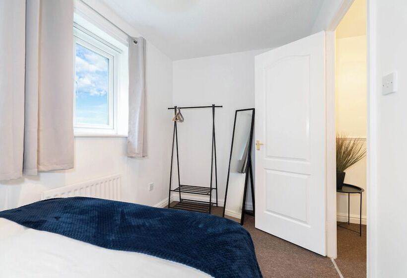 דירת נופש 2 Bed House In Digbeth/parking/families/contractor