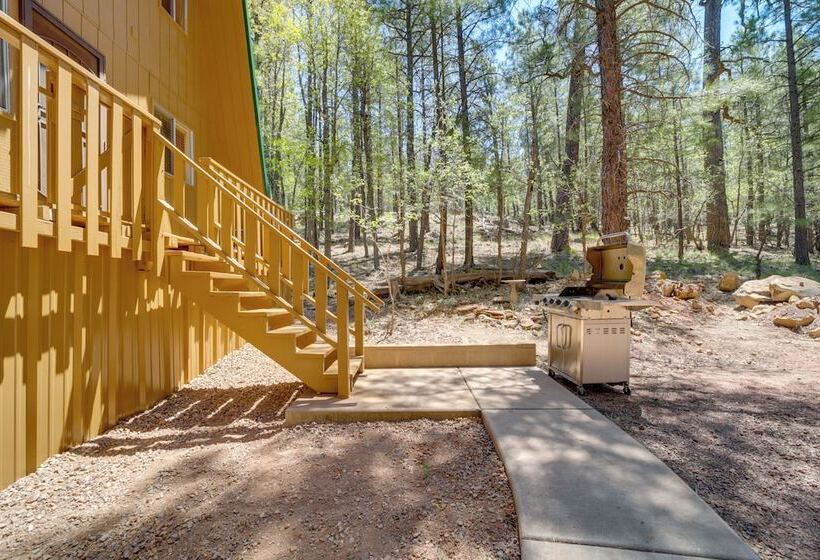 Hike & Atv: Secluded Happy Jack Cabin W/ Deck