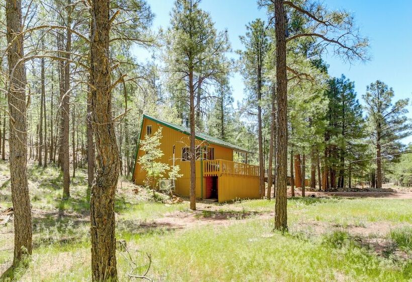 Hike & Atv: Secluded Happy Jack Cabin W/ Deck