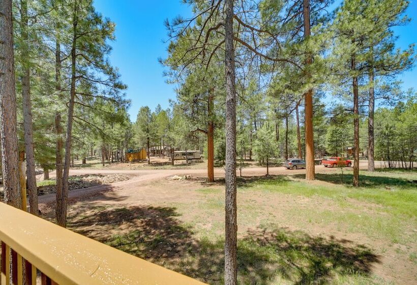 Hike & Atv: Secluded Happy Jack Cabin W/ Deck