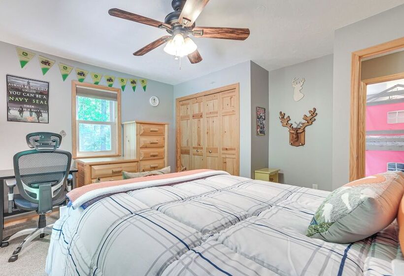 Tranquil Home On Fowler Lake W/ Private Boat Dock!