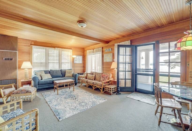 Waterfront Alanson Cottage W/ Dock & Lake Access!