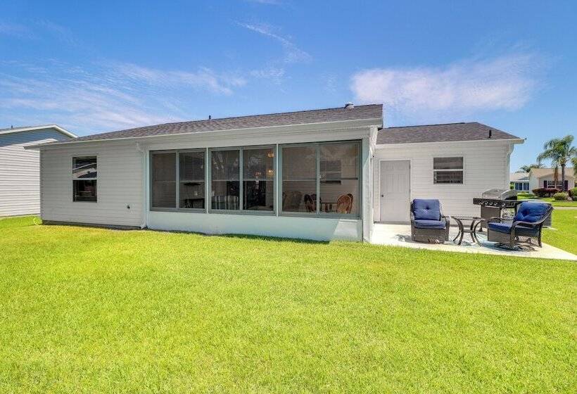 Lanai & Gas Grill: Bright Home In The Villages!