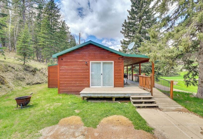 Pets Welcome: Cozy Cabin W/ Deck In Deadwood!