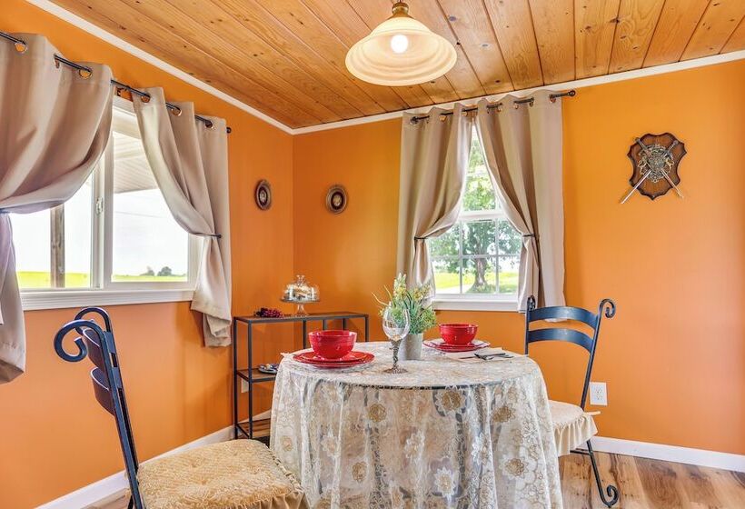 Cozy Water Valley Home W/ Yard & Fire Pit!