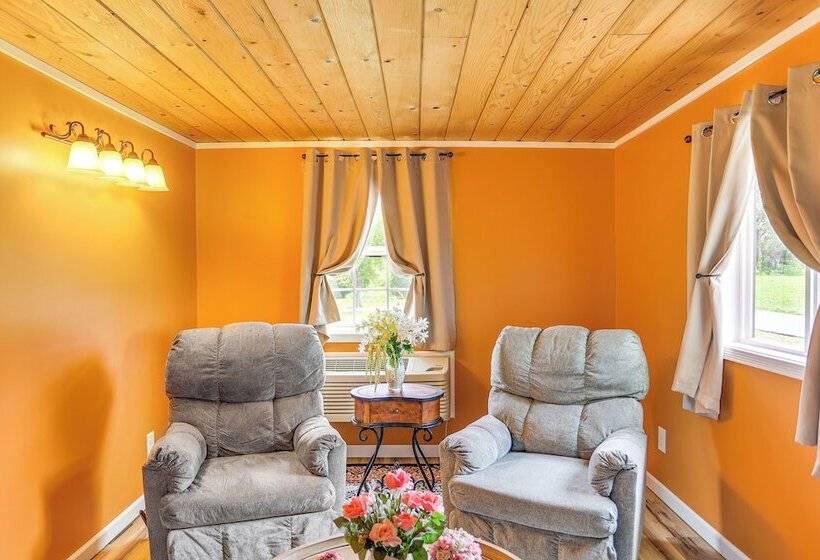 Cozy Water Valley Home W/ Yard & Fire Pit!