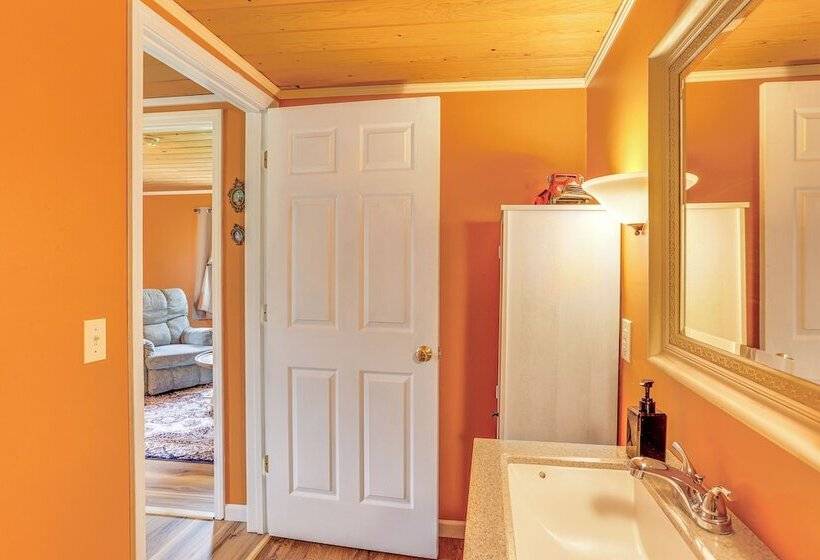 Cozy Water Valley Home W/ Yard & Fire Pit!