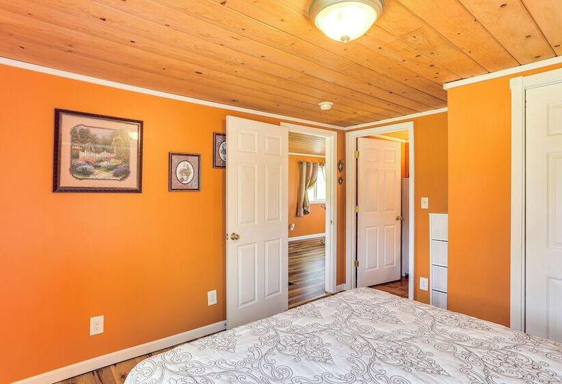 Cozy Water Valley Home W/ Yard & Fire Pit!