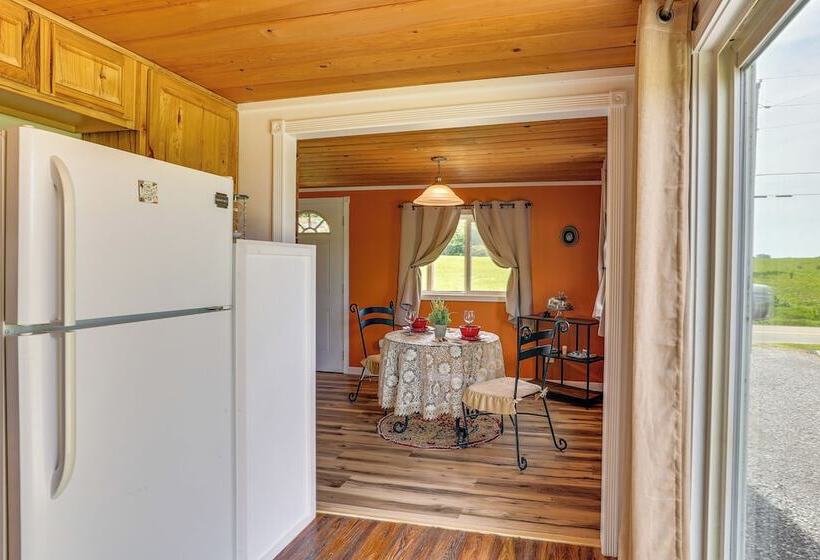 Cozy Water Valley Home W/ Yard & Fire Pit!