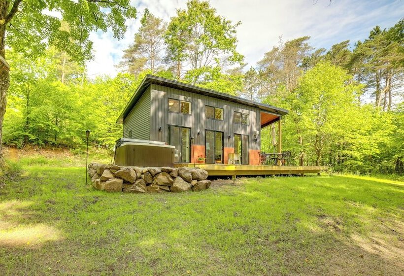 Modern Hersey Tiny Home W/ Private Hot Tub!