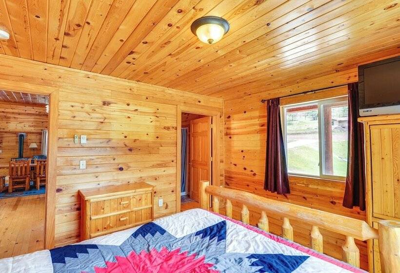 Wraparound Deck + Bbq: Pet Friendly Deadwood Cabin