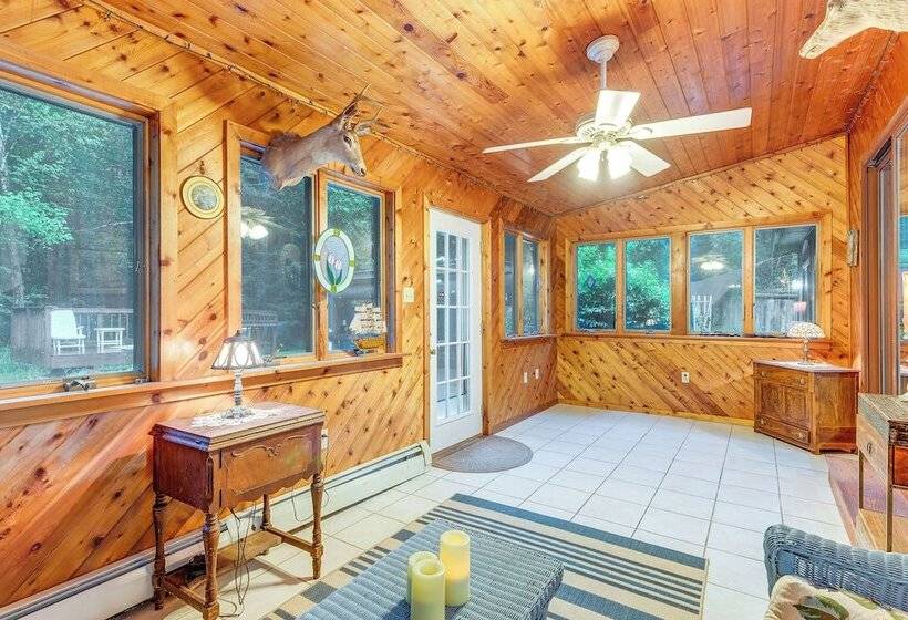 Pocono Cabin W/ 1 Acre Yard & Private Pool!
