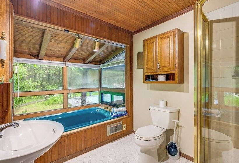 Pocono Cabin W/ 1 Acre Yard & Private Pool!