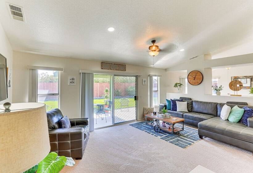 Victorville Home W/ Large Yard & Charcoal Grill!