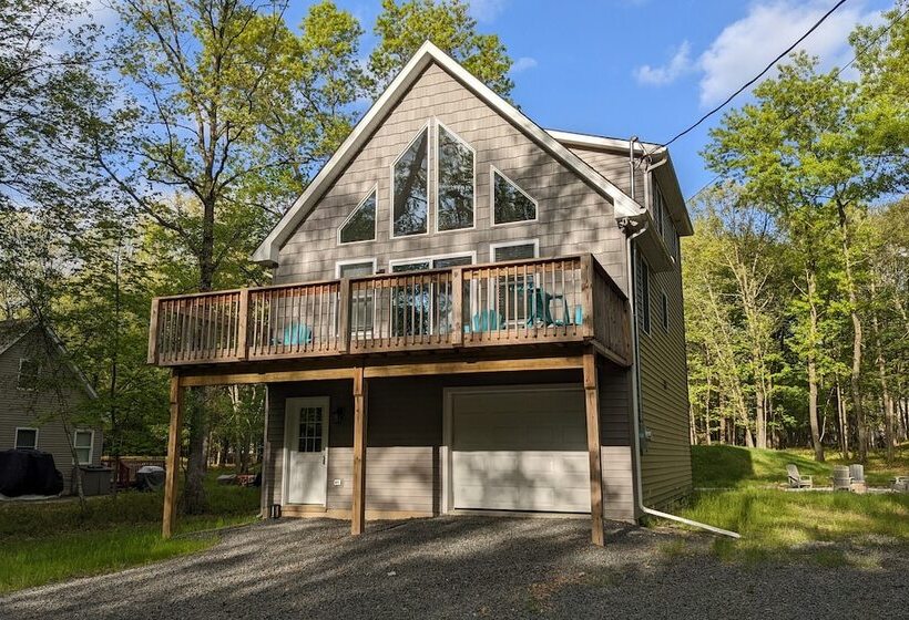 Woodland Chalet By Avantstay Deck + Lake Access