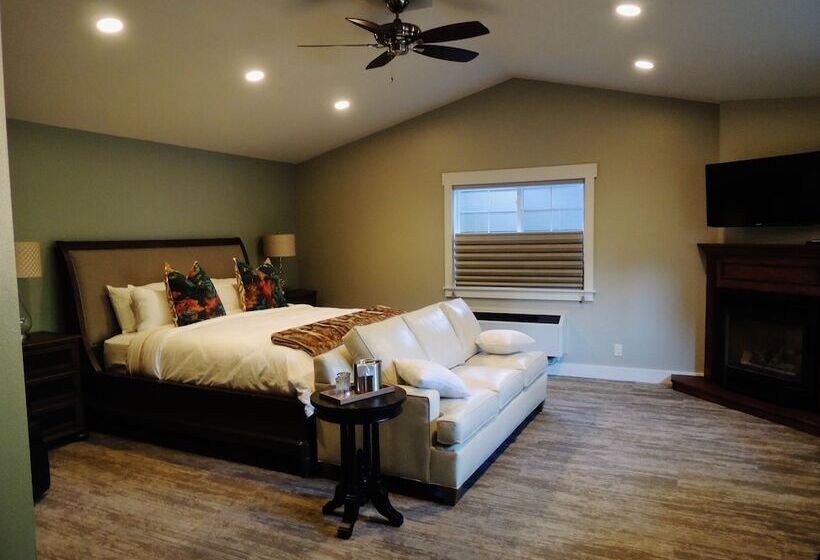 مبيت وإفطار Huff House Inn And Cabins