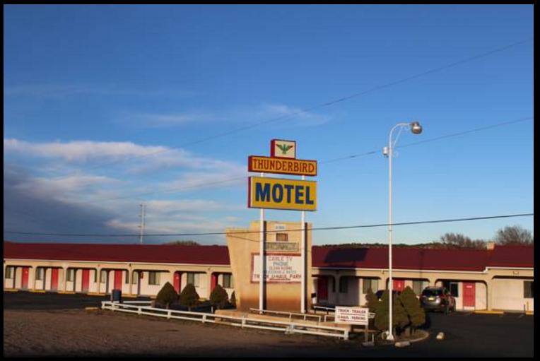 Thunderbird Motel Las Vegas/ New Mexico