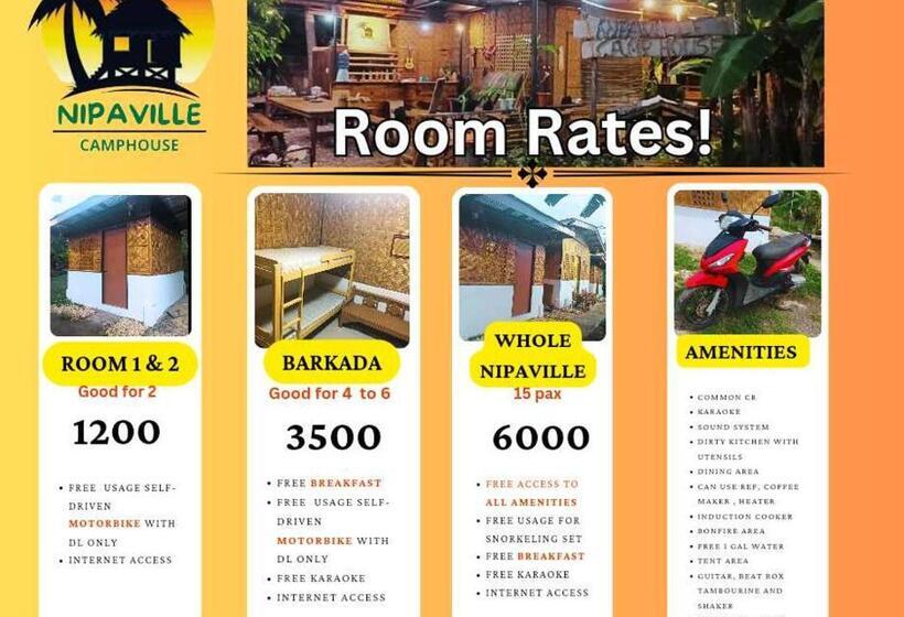 ユースホステル Nipaville Camphouse