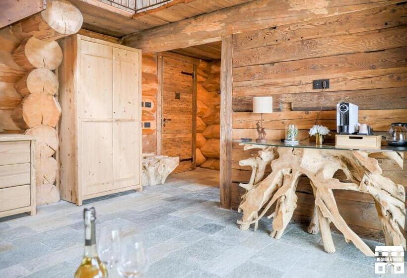 צימר Chalet Antico Legno By Design Studio