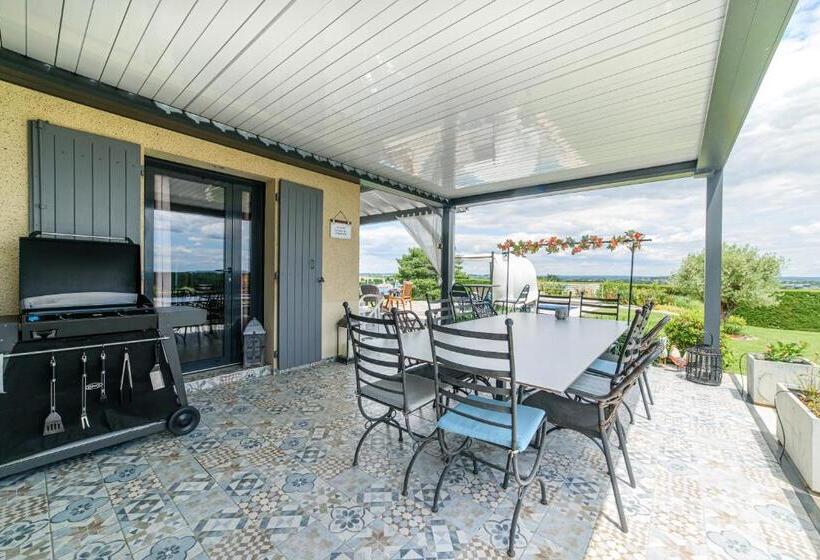 민박 Chambres D Hôtes De Larouquette