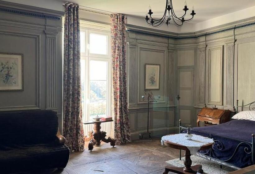 민박 Chambre D Hôte Dans Le Château De Mauhic