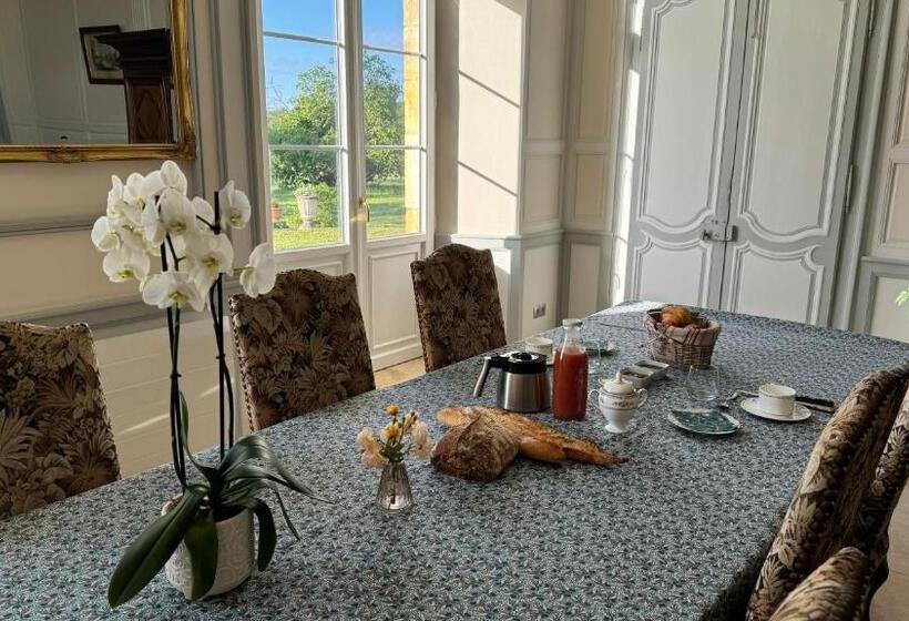 민박 Chambre D Hôte Dans Le Château De Mauhic