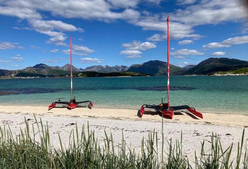 بنسيون Ecolodge Båthuset 69nord