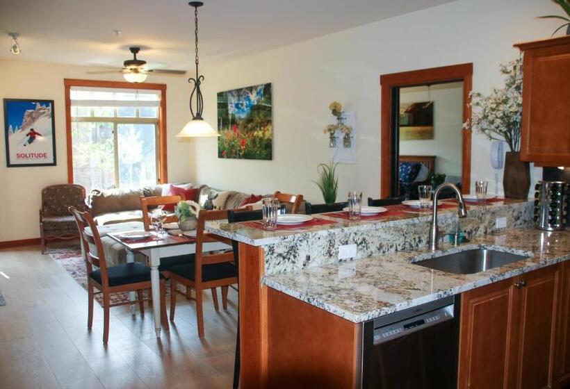 리조트 Deluxe Solitude Mountain Ski In Out 2bd 2ba Condo