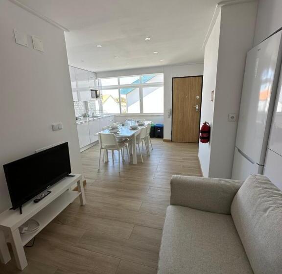 펜션 Carcavelos Beach Shared Serviced Apartment 12