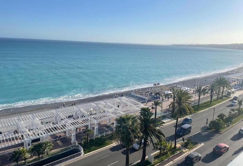 ペンション Studio With Terrace & Rooftop Pool In Promenade Des Anglais