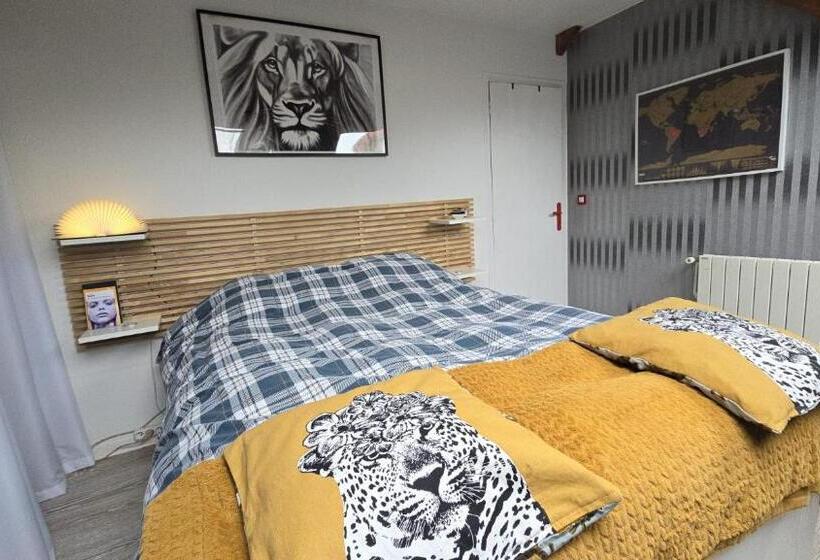 膳宿费 Chambres Privées Avec Piscine Partagées Et Cuisine Partagée à 20 Minutes De Paris Et 40 Minutes De D