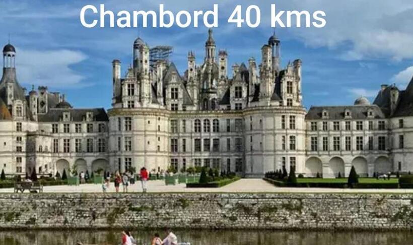 مبيت وإفطار Chambre D Hôtes Entrée Indépendante Proche Amboise La Parenthèse