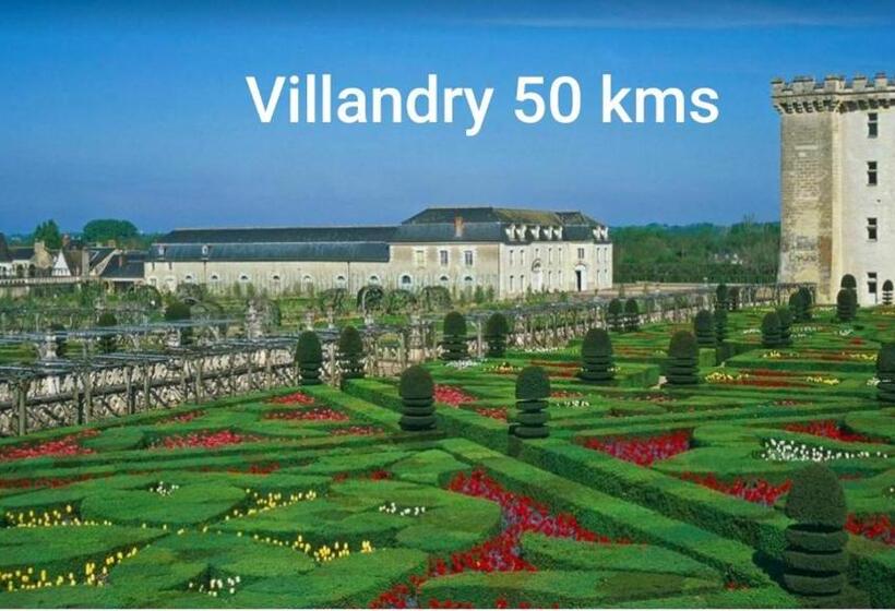 مبيت وإفطار Chambre D Hôtes Entrée Indépendante Proche Amboise La Parenthèse