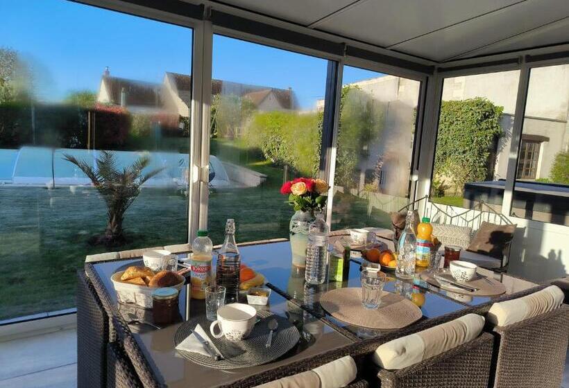 مبيت وإفطار Chambre D Hôtes Entrée Indépendante Proche Amboise La Parenthèse