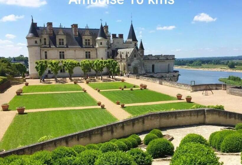 مبيت وإفطار Chambre D Hôtes Entrée Indépendante Proche Amboise La Parenthèse