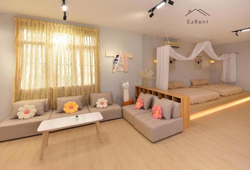 펜션 Cozy Muji Studio Homestay Near Taiping Lake Garden