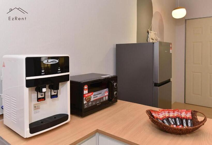 펜션 Cozy Muji Studio Homestay Near Taiping Lake Garden