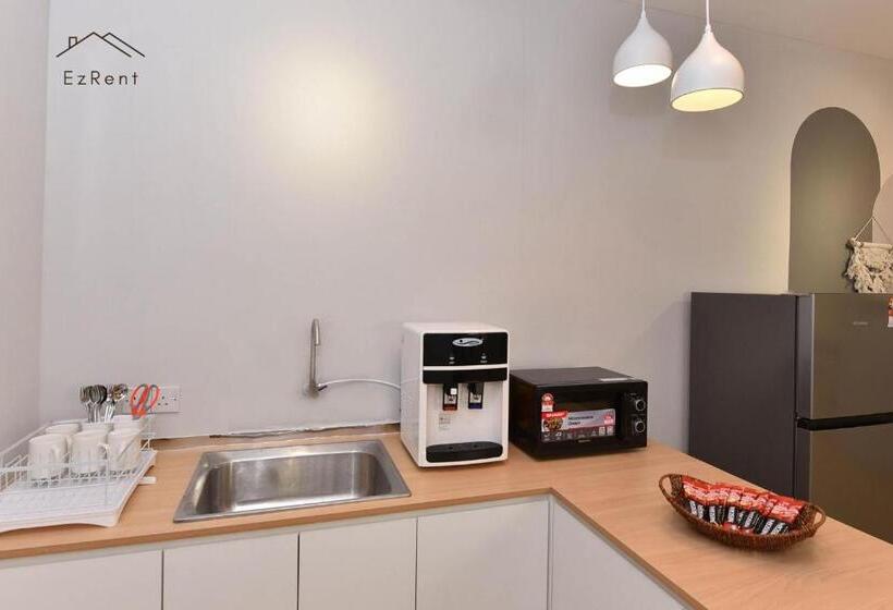 펜션 Cozy Muji Studio Homestay Near Taiping Lake Garden