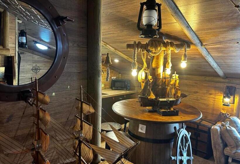 膳宿费 Les Chambres De Paulette Chambres à Thème Jack Sparrow