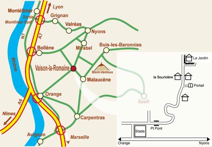 B&b Chambre De Julie Le Jardin